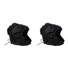 2Pièces Casques Protège-Tête Pour Football Rugby