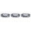 3Pcs Grey Hanging Diaper Bag Tote Stroller Accessories Organizer 1