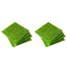 8Stk Feines Gras Grün Für Garten Deko