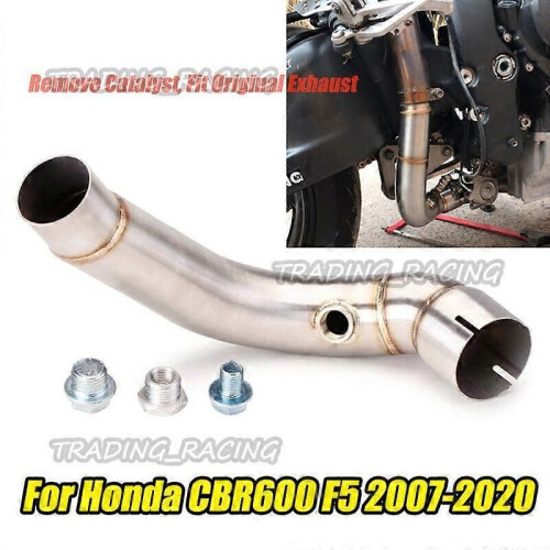 Honda CBR600 F5 2007-20 Σωλήνας Μεσαίου Συνδέσμου Καταλύτη Εξάτμισης Μοτοσικλέτας 1
