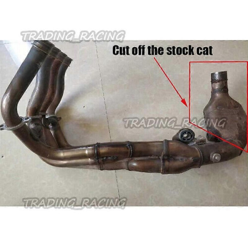 Honda CBR600 F5 2007-20 Σωλήνας Μεσαίου Συνδέσμου Καταλύτη Εξάτμισης Μοτοσικλέτας 2