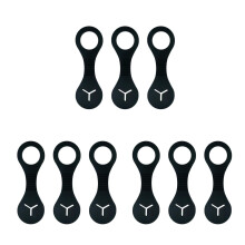 9Stk Pet Poop Bag Clips Leash Halter Für Spaziergänge