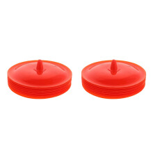 16Pièces Couvercles Remplacement Rouge Pour Urinoir Pot