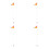 4Pièces Fanions Métal Orange Pour Scooter 1