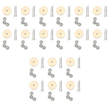 60Sets Doll Making Craft Gelenke Silber Zubehör Für Bewegliche Puppen