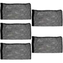 5Ensembles Peluches Nylon Noir Pour Conduit Séchoir Extérieur