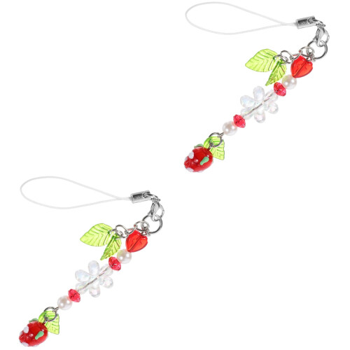 2Pièces Bracelet Téléphone Léger Multi-Usage Charme Coloré Pour Sac