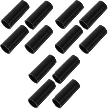 12Pièces Accessoires Silicone Pour Saxophone Alto Anneaux Col Noir
