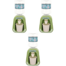 3Pièces Mini Distributeur D'eau En Plastique Décor Unisexe