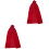 2Pièces Cape Halloween Décoration Cosplay 1