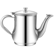 Compact Silver Oil Container Household Vinegar and Oil Dispenser