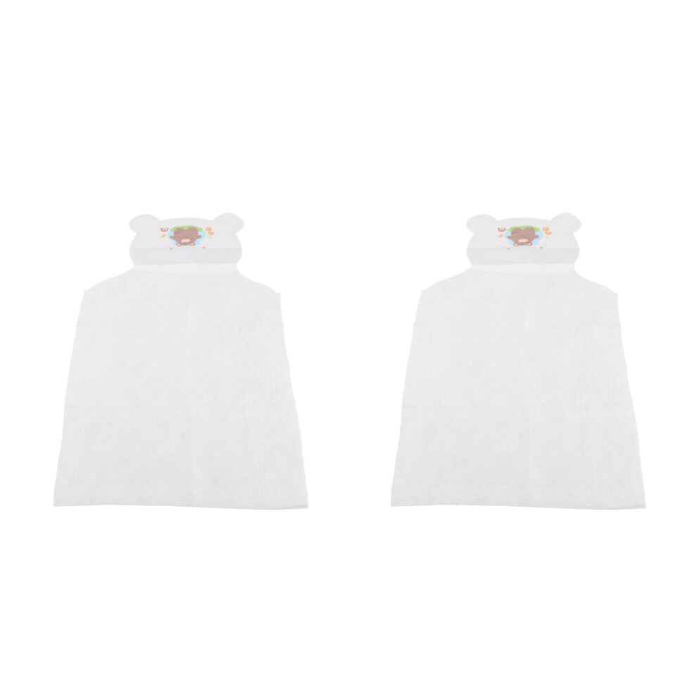 20Pcs Soft Cotton Baby Back Sweat Towels Absorbent Infant Cloths Iplusmile