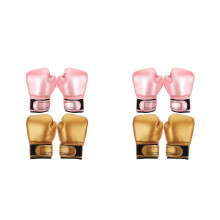 4Paires Enfants Boxe Mousse Douce Couleurs Assorties