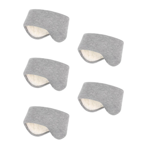 5Pièces Cache-Oreilles D'hiver Extensible Unisexe Adulte