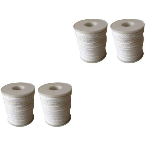 White Cotton Candle Wicks Smokeless for DIY Candle Making