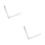 2Pcs Pink Plastic L Shape Ruler for Sewing High Precision Tailor Tool 1