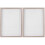 2Pcs Solid Wood Desktop Frame Simple Photo Holder for Room Adorn Grey 1