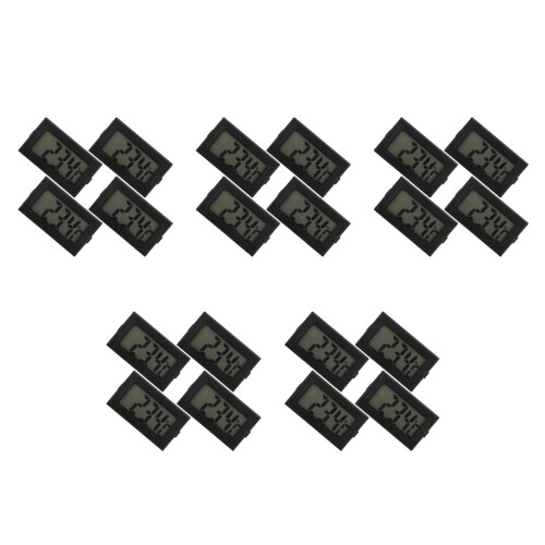 20Pièces Thermomètres Digitaux Mini Pour Reptiles