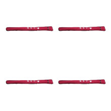 4Pcs Lightweight Dark Red Canvas Sword Sheath Carry Bag for Tai Chi