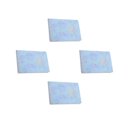 4Pièces Cahier Planning 2026 Ciel PU Format Portable