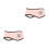 2Pièces Cache-Oreilles Pour Rose En Coton Et Ajustable 1