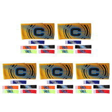 30Pièces Brassards Élastiques Football Captain