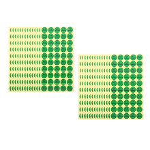 2000St Zelfklevende Qc Passed Stickers Groen Voor Kwaliteitscontrole
