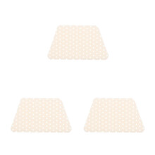 3Pièces Attelles Nasales Thermoplastiques Beige Anti-Dérapant Pour Nez
