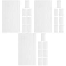 24 Mousse Adhésive Double Face Blanche Pour Décoration DIY