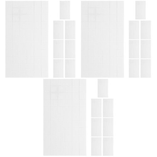 24 Mousse Adhésive Double Face Blanche Pour Décoration DIY