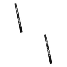 2Pièces Adhésif PU Noir Pour Protection Renfort De Raquettes