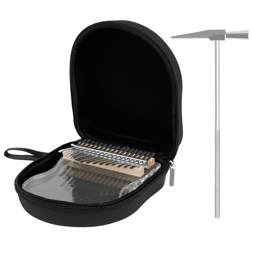 1Ensemble Kalimba Transparent 17 Touches En Pour Débutants