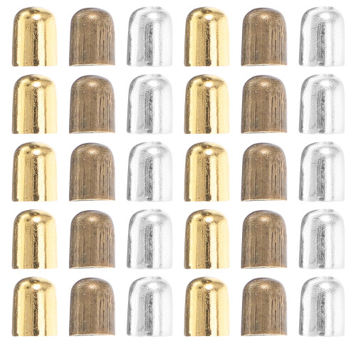 6Packs DIY Earring Buckles Tassel Caps Assorted Color Creative Use