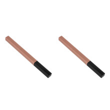 2PiĂšces Crayon Sourcils Noir Double Fonction Gel Fixateur Et Etanche