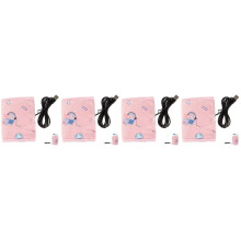 4Pièces Chauffe- USB Rose Coton Portable Voyage