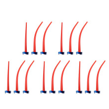 15Pièces Embouts Universels Rouges En Pour Tubes De Mastic