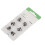 6pcs Click Sleeve Set, Silicone, Black S 11