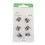 6pcs Click Sleeve Set, Silicone, Black S 5