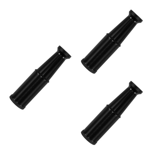 3Pièces Protège- Aluminium Noir Réglable Pour