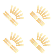 40Pièces Anches Saxophone Beige En Pour Sax Tenor Et Clarinette