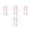 4Ensembles Couverts Enfants Acier Formation Rose Durable 1