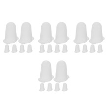 24Pièces Couvre Silicone Résistant Réutilisable