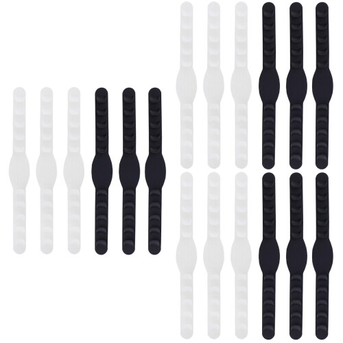 18Pcs Assorted Color Ear Protective Mask Hooks Adjustable and Safe