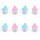 8Pcs Kids Sippy Cup with Handle Leak-Proof Training Bottle 1