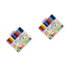24Pièces Stylos Markers Pour Tableau Maison Et Colorés