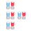 8Pcs Guitar & Ukulele Chord Stamps Plastic Blue Red Learning Tools 1