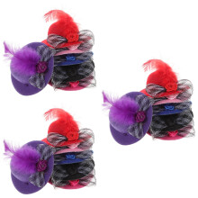 18Pcs Mini Doll Hats Assorted Colors Small Hats for DIY Crafts Decor