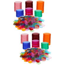 800St Diverse Gekleurde Chips Voor Tellen En Spelplezier