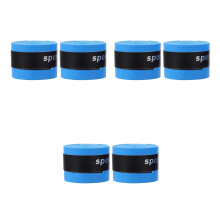 6Pcs Blue Anti-Slip Drumstick Tape Sweat-Absorbent Wraps for Drums