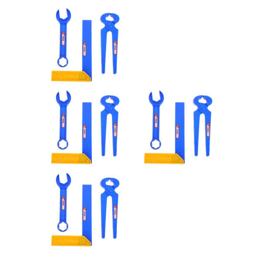 12Pièces Coffret Outils Enfant Perceuse Plastique Éducatif